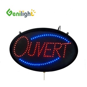 Độ sáng cao <span class=keywords><strong>Blink</strong></span> quảng cáo ouvert cửa hàng <span class=keywords><strong>LED</strong></span> dấu hiệu mở cho doanh nghiệp sử dụng - Product Image 1