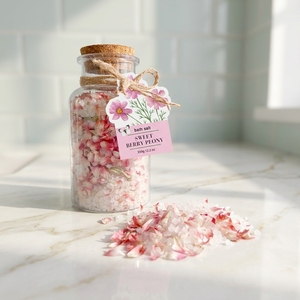 <span class=keywords><strong>Sal</strong></span> <span class=keywords><strong>de</strong></span> Baño Orgánica <span class=keywords><strong>de</strong></span> Lujo con Flores en Envases Personalizados con Etiqueta Privada y MOQ Bajo - Product Image 3