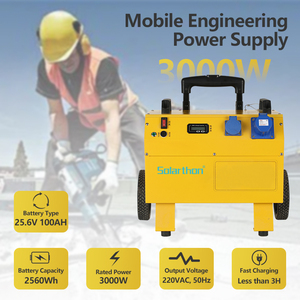 3000W Portable <b>Solar</b> Power Station 220V Waterproof Outdoor Battery <b>Solar</b> Power Bank <b>Solar</b> <b>Generator</b> EPull Energy-3.0KW-01 <b>Solar</b> - Product Image 2