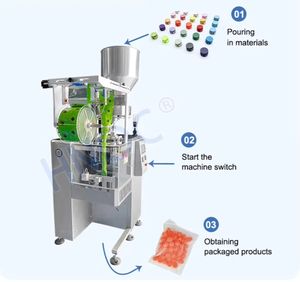 ماكينة أوتوماتيكية صغيرة لتغليف مسحوق السكر والشاي ومسحوق السكر والحبيبات والمكسرات وأكياس الأرز والتوابل والطعام والتمور والفول السوداني والتمر العمودي - Product Image 3