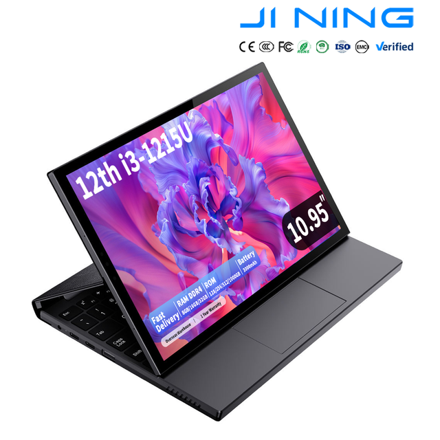 New OEM Available 10.95" Convertible Notebook Intel I3-1215U Wi-Fi6 3000mAh Battery Upgradable DDR4 Memory Touch Screen Laptop