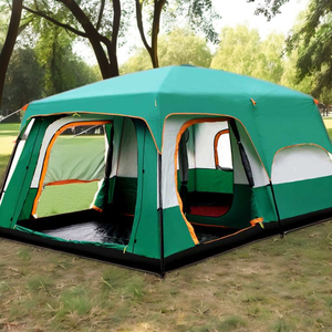 Tente de camping familiale double couche imperméable pour 5 à 10 personnes Wind Valley - Product Image 1