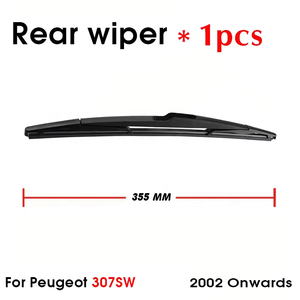 Accessoires de voiture, balai d'<span class=keywords><strong>essuie</strong></span>-<span class=keywords><strong>glace</strong></span> arrière, pare-brise arrière, 355 mm pour Peugeot 307SW à partir de 2002 - Product Image 6