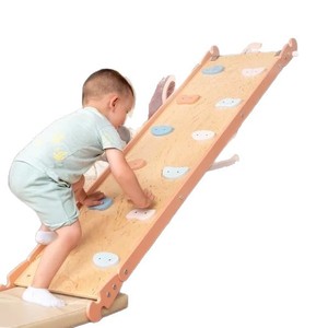 Wooden Climbing <b>Frame</b> With Rope Ladder And <b>Swing</b> For Indoor Play Children 4 6 Years Old Solid Wood Construction Unisex Toy - Product Image 5