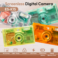 Individualisieren Sie Ihre Durchsichtige Bildschirmfreie Digitalkamera-Gehäusefarbe Zubehör-Aufkleber Logo Verpackung Bildschirmschalter Klangfilter
