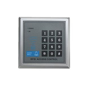 <span class=keywords><strong>RFID</strong></span> 카드 리더기 지원 기능이 있는 독립형 플라스틱 액세스 컨트롤러 125kHz 위건 외부 사용 15-20cm 판독 거리 - Product Image 1