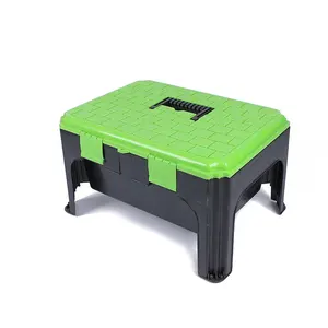 Latest Innovative Products Super Solid Portable Plastic Storage Table With Handle House Picnic Durable Camping Storage Box