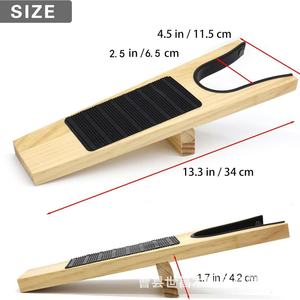 Wooden Shoe Remover One Size All Natural <b>Pine</b> With Grip Pad For Easy Use - Product Image 5