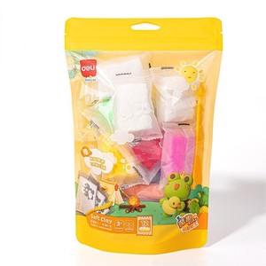 Deli YC185 <span class=keywords><strong>Pâte</strong></span> <span class=keywords><strong>à</strong></span> <span class=keywords><strong>modeler</strong></span> ultra-légère en sachets, sûre et non toxique, pour enfants de 3 ans et plus, 24 couleurs, spécialement conçue pour la <span class=keywords><strong>maternelle</strong></span> - Product Image 5