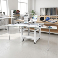 Machine à broder industrielle informatisée à 12/15 aiguilles, tête simple, vitesse de 1200 tr/min, état neuf, pour usage domestique, casquettes