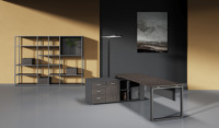 Offre Spéciale prix d'usine Mobilier commercial Table de direction classique Bureau de gestion de bureau
