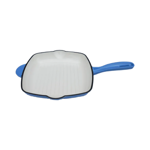 Sauteuses carrées <span class=keywords><strong>émaillée</strong></span>s de 30cm en <span class=keywords><strong>fonte</strong></span> écologique et non toxique pour four à steak et cuisinière - Product Image 2