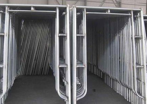 Échafaudage mobile robuste en acier galvanisé Q235 en forme de H - Product Image 5