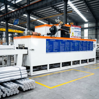 Horno de Calentamiento de Aluminio Multibillet de 1250T, 28KW, 380V, con PLC, para Prensa de Extrusión