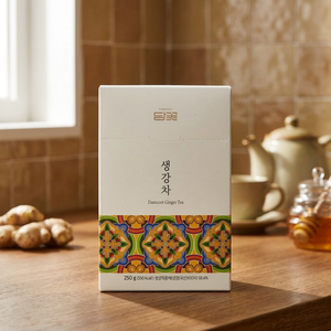 Bâtonnets d'extrait de gingembre et cannelle traditionnels coréens Damccot, thé K-Food premium, 250g, portion individuelle, boîte intérieure, carton extérieur, 24 mois - Product Image 5