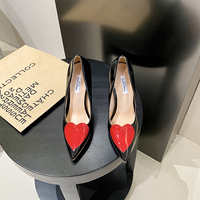 Escarpins pour femmes à bout pointu, talons aiguilles, sandales de soirée, grandes tailles en cuir