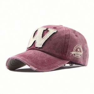 Gorra Deportiva Desgastada Barata con Logotipo Personalizado, Gorra de Béisbol con Efecto Desgastado - Product Image 3