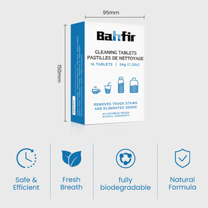 Rimuovere le macchie odori contenitore detergente Tablet bottiglia acqua bottiglia di latte compresse per la pulizia della bottiglia di acqua - Product Image 3