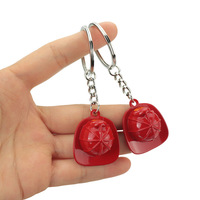 Cadeaux commémoratifs créatifs pour la Journée de la sécurité incendie, casque de sécurité incendie, cadeaux pour pompiers, porte-clés