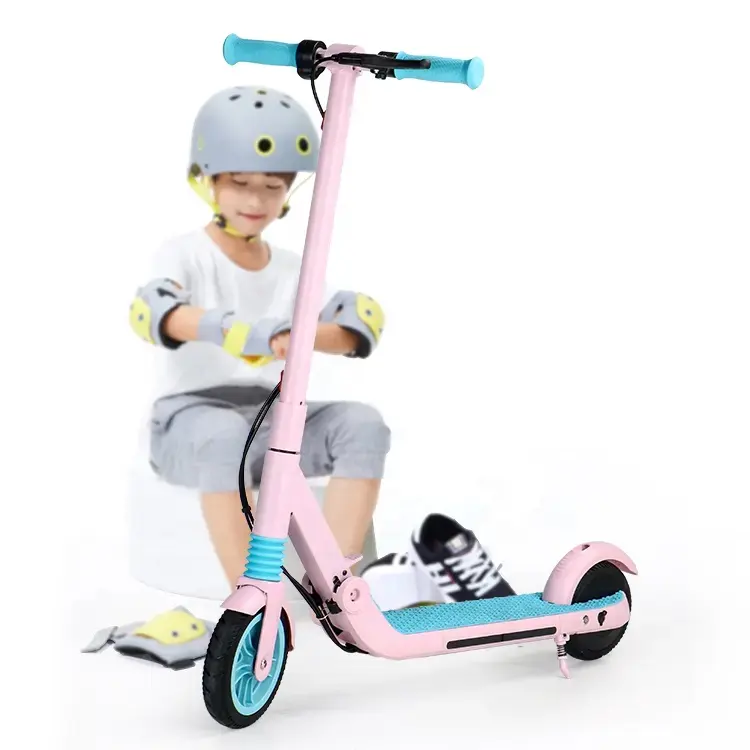 Trottinette électrique 2022 légère pour enfants, 2 roues pliantes, mobilité, meilleure poussée, Scooter électrique pour enfants