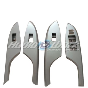 Kit de modificación Interior de piezas de automóvil Embellecedor de puerta de automóvil Marco de plástico Color melocotón para 2007-2013 TOYOTA COROLLA Lifter Panel (LHD) - Product Image 2