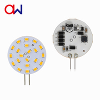 Plaque de circuit imprimé LED G4 21PCS 2835LED dimmable, ampoule à broches G4 DC10-30V 3W 120 °   LED G4 pour l'éclairage des bateaux
