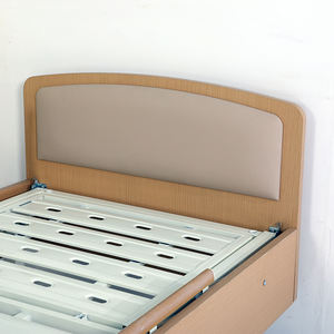 Оптовая продажа больничных амбулаторных коек Может приподнять спину для парализованных пациентов и пациентов, перенесших инсульт, и деревянная ручная кровать для кормления с двумя крючками - Product Image 4