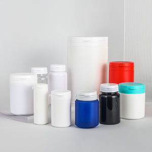 Récipient de chewing-gum rechargeable de 50ml 100ml 120ml 150ml vide en plastique déchirant bouteille bocaux à bonbons - Product Image 1