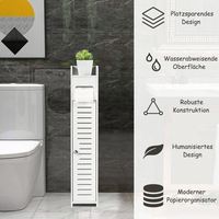 Modern Küçük Banyo Depolama Köşe Dolabı Çift Katlı Raflar Fırçalanmış Beyaz PVC Dar Banyo Lavabo Düzenleyici Tuvalet Otel