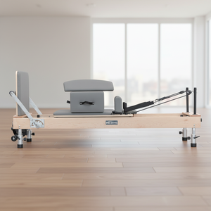 Macchina Professionale per Pilates Reformer in Legno d'Acero, Attrezzatura Fitness Portatile per Casa, Palestra e Studio, per il Potenziamento Muscolare - Product Image 1