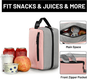 बच्चों के वयस्कों पर-गो फ्रीजर इंसुलेटेड पाउच स्नैक बैग छोटे कस्टम मिनी कूलर दोपहर का भोजन बैग - Product Image 2