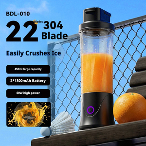 Nouveau <span class=keywords><strong>mixeur</strong></span> portable rechargeable par USB, presse-agrumes <span class=keywords><strong>sans</strong></span> fil automatique, mini broyeur de glace, presse-<span class=keywords><strong>fruits</strong></span> et légumes pour la maison et les voyages - Product Image 1