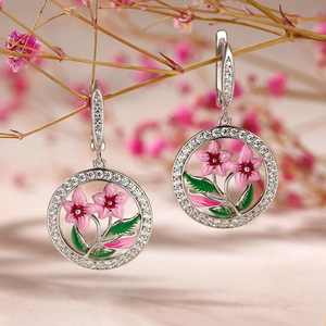 Orecchini Pendenti a Foglia di Morning Glory per Donne, Stile Etnico Naturale, Accessori per Orecchie da Indossare Ogni Giorno - Product Image 5