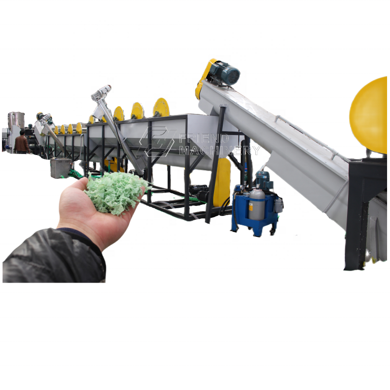 PP PE Plastic Film Washing Recycling