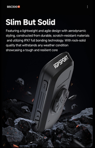 BSC300T Waterproof Wireless Bike GPS Speedometer Road <strong>MTB</strong> Bicycle <strong>Computer</strong> with BLE Ant+ for Cycling - Product Image 6