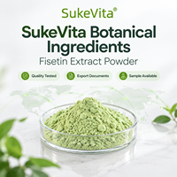 Poudre de Fisetine 98% CAS 528-48-3 Extrait Végétal Flavonoïde Senolytique Qualité Alimentaire Complément Matière Première Cosmétique en Vrac