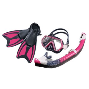 Set de Máscara, Snorkel y Aletas de Buceo para Niños, Talla XS, Color Azul, Material TPRPP, Equipo de Natación - Product Image 4