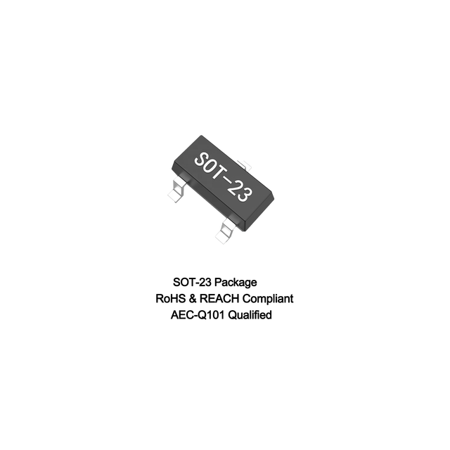 BZX84C20 Zener Diode SOT-23 0.35W 18.8-21.2V +/-5% Tolerance 100% Original & Traceable RoHS REACH