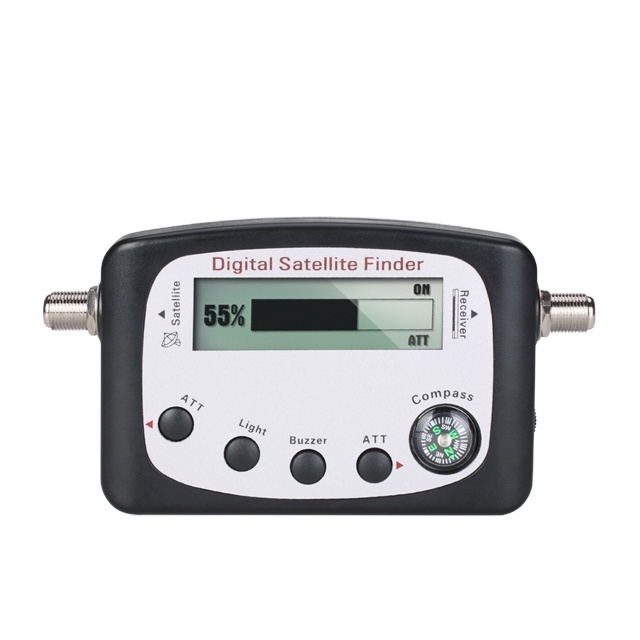 GECEN SF-9505A  DVb-s2 Analogue Satellite Dish Finder Meter Compass Satellite Finder
