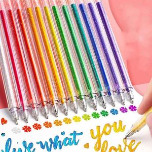 Factory Price Plastic Assorted Sparkle Gel Ink Pens for Handwriting Enhancement <b>Journal</b> Decorating and Craft Projects - Product Image 3