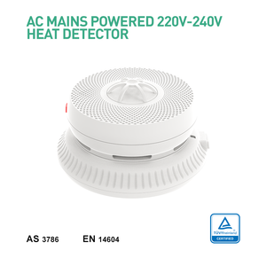 Alarma de seguridad de alarma contra incendios inalámbrica 10 años Alarma de calor de Batería sellada entrelazada - Product Image 4