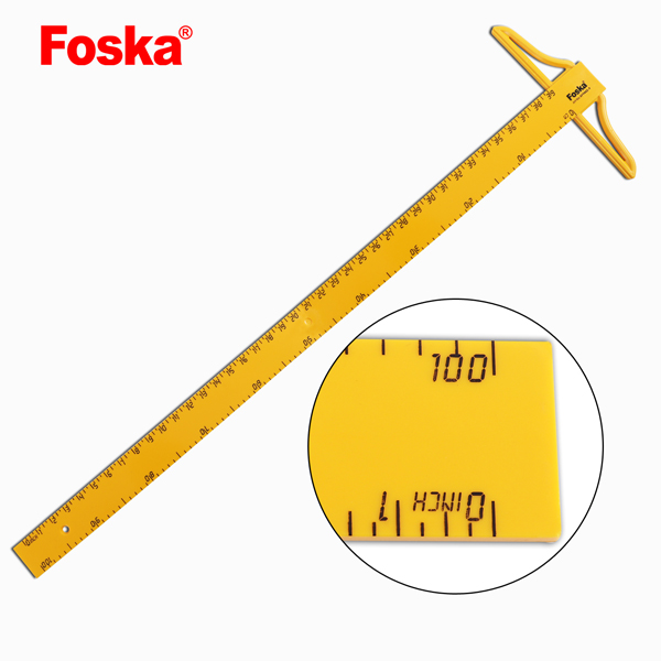 100 см Высококачественная квадратная линейка с ручкой для обучения