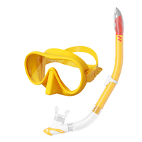 ZMZ DIVE M302+S03 Nouvel ensemble de lunettes de plongée et de tuba pour adultes avec masque en silicone