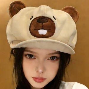 Nouveau Béret Coréen Style Japonais 2026 Brodé en 3D Octogonal Respirant et Ajustable, Mignon et Amincissant pour <span class=keywords><strong>le</strong></span> Visage - Product Image 6
