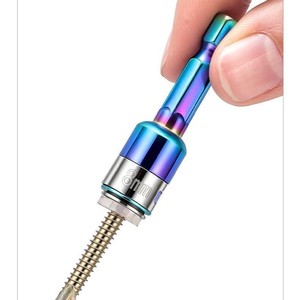 Embout de visserie à queue d'aronde 8 mm avec boule magnétique en acier pour perceuse électrique, métrique 1/4 po, qualité industrielle - Product Image 1