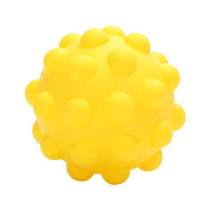 Vente en gros anti-stress silicone <span class=keywords><strong>3d</strong></span> <span class=keywords><strong>pop</strong></span> bulles balle jouets à presser doigt formation sensorielle balle fidgets jouet - Product Image 3