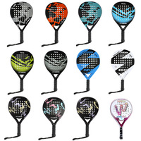 Raquette de beach tennis 4015 en fibre de carbone 3K Weave Finish pour le padel et le beach tennis