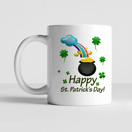 Gift for Saint Patricks day 11-Ounce St. Patrick's Day Mug