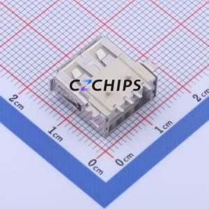 904-232B2031S10100 USB Connector SMD Connector ( Connector Type: Type-A )( Protocol Standard: USB 2.0 )( Gender: Female ) - Product Image 2