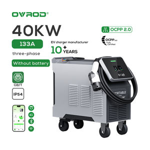 Портативная зарядная станция Ovrod 40 кВт с сертификатом CE, стандартом GB/T и OCPP 2.0.1 для быстрой зарядки электромобилей, передвижное зарядное устройство постоянного тока для электромобилей - Product Image 1